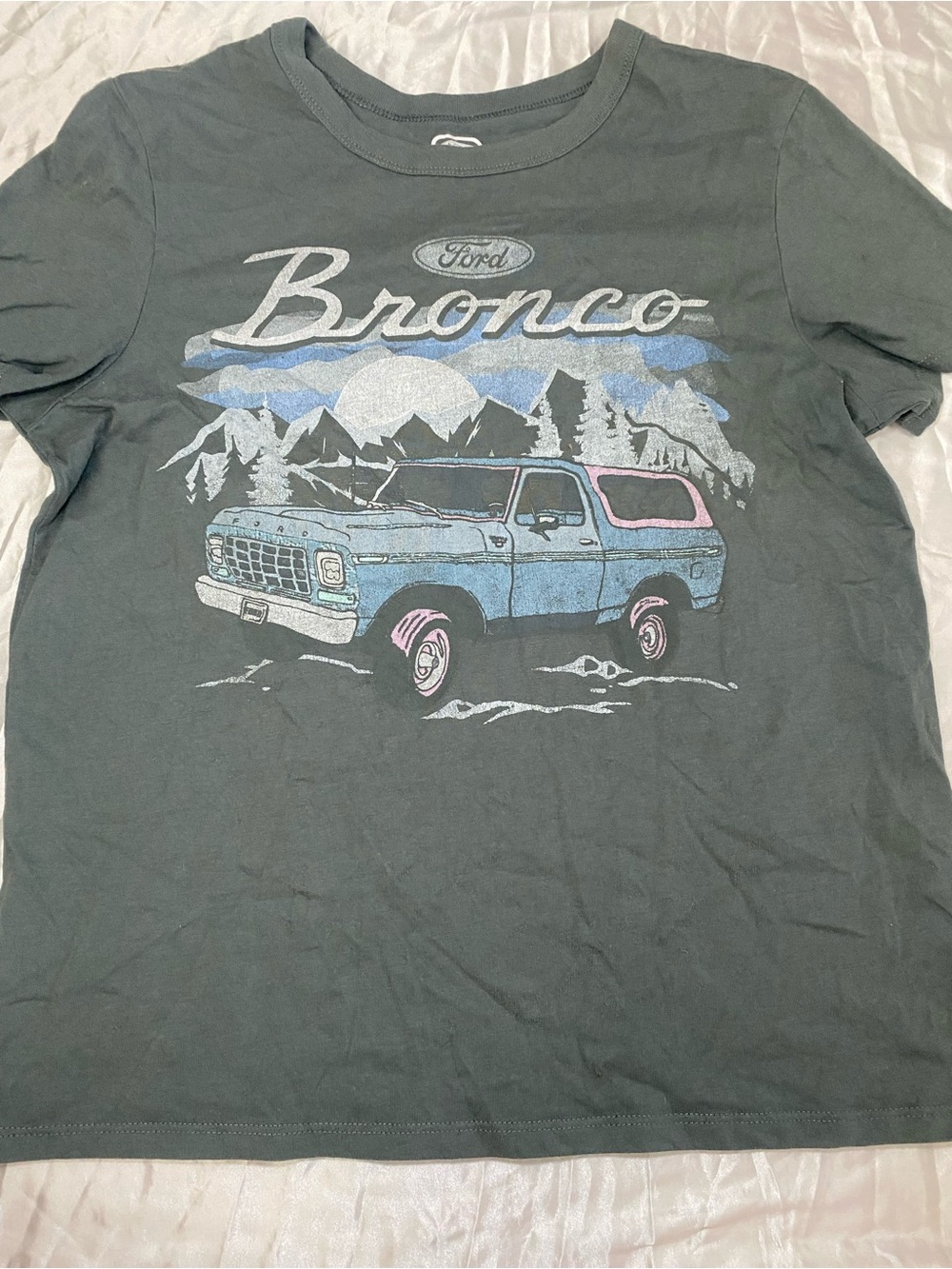 🔥2/$12 ford bronco graphic t